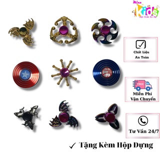 Đồ Chơi Spinner Fidget Toy Bằng Hợp Kim Nhiều Mẫu Mã Có Kèm Hộp Đựng Bảo Quản DC312