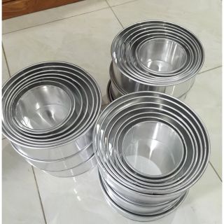 [FRESHIP 99K ] KHUÔN NHÔM TRÒN 14CM ĐẾ LIỀN 1