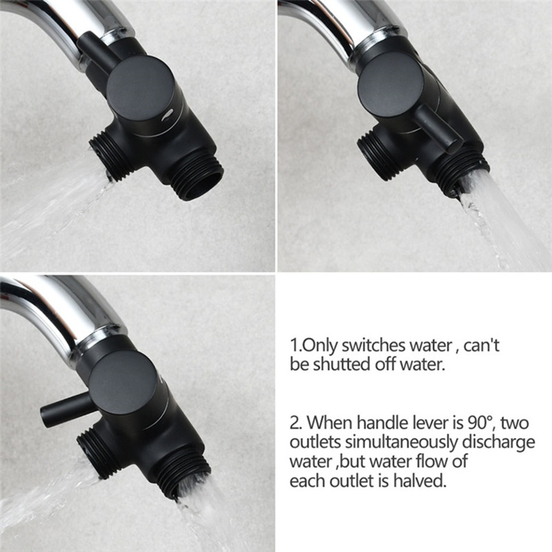 Đầu Nối Vòi Hoa Sen Hình Chữ T Bằng Đồng Thau