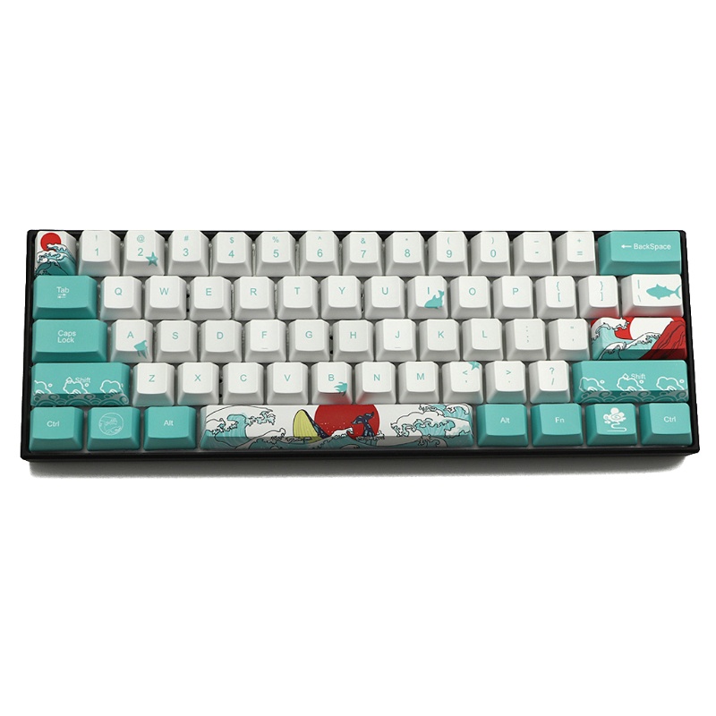 Bộ Phím OEM GH60 GK61 GK64 71Keys Chất Lượng Cao