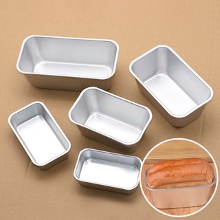 Khuôn loaf nhôm, khuôn làm bánh mỳ hình chữ nhật A01-A02-A03-A04-A05
