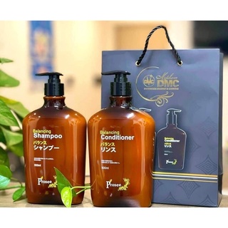Cặp gội xả Prosee Balancing AS13/AC13 500ml chống rụng tóc,hạn chế dầu,gàu ngứa