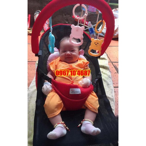 Ghế rung nhún đa năng bập bênh cho bé