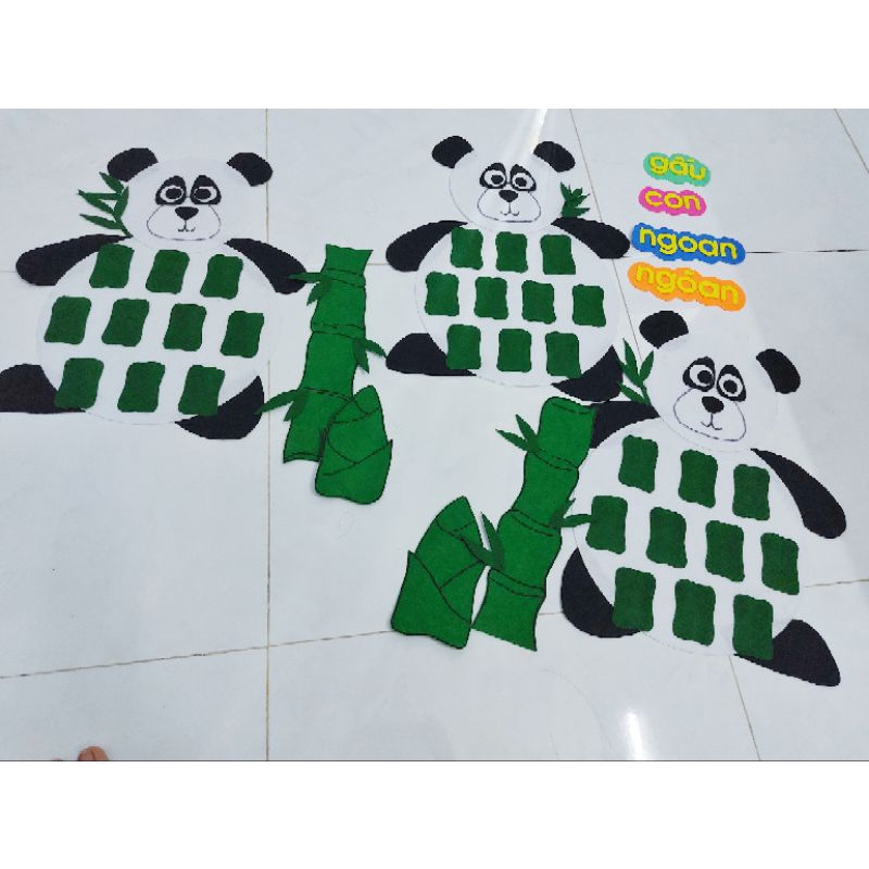 Bảng hoa bé ngoan mầm non