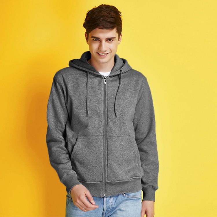 Áo Khoác Nỉ Hoodie Nam Trơn Nón Liền Thân KATUSCO A2131, Chất Nỉ Da Cá Dày, Form Rộng Từ 55-75kg | BigBuy360 - bigbuy360.vn