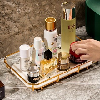 Kệ chữ nhật để nhà tắm, Kệ chữ nhật để nhà bếp Chất Liệu Gốm Sứ Vân Đá Cẩm Thạch Cao Cấp