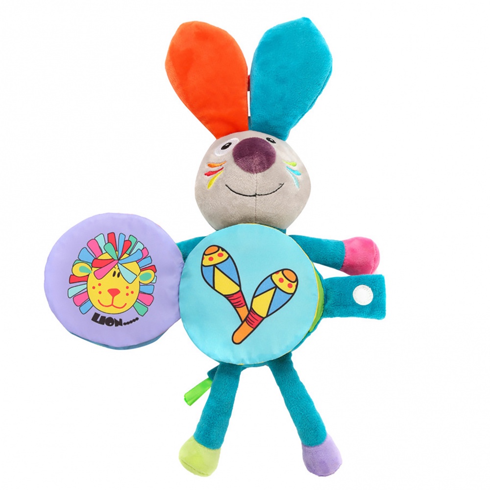 Sách Đồ Chơi Bằng Vải Mềm Mại Dành Cho Trẻ Em 0-36M