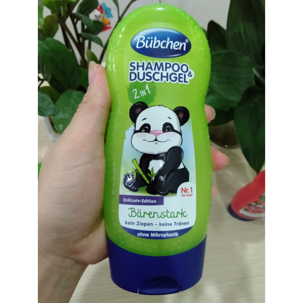 Sữa tắm gội Bubchen Tomlige 2in1