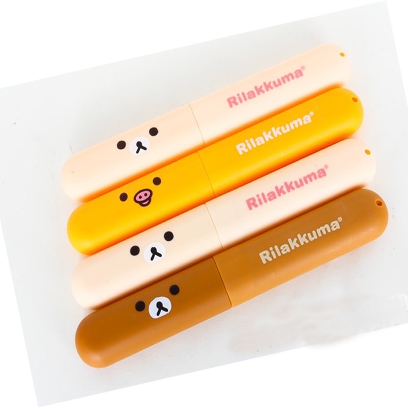 Hộp Đựng Bàn Chải Đánh Răng Đi Du Lịch Gấu Rilakkuma