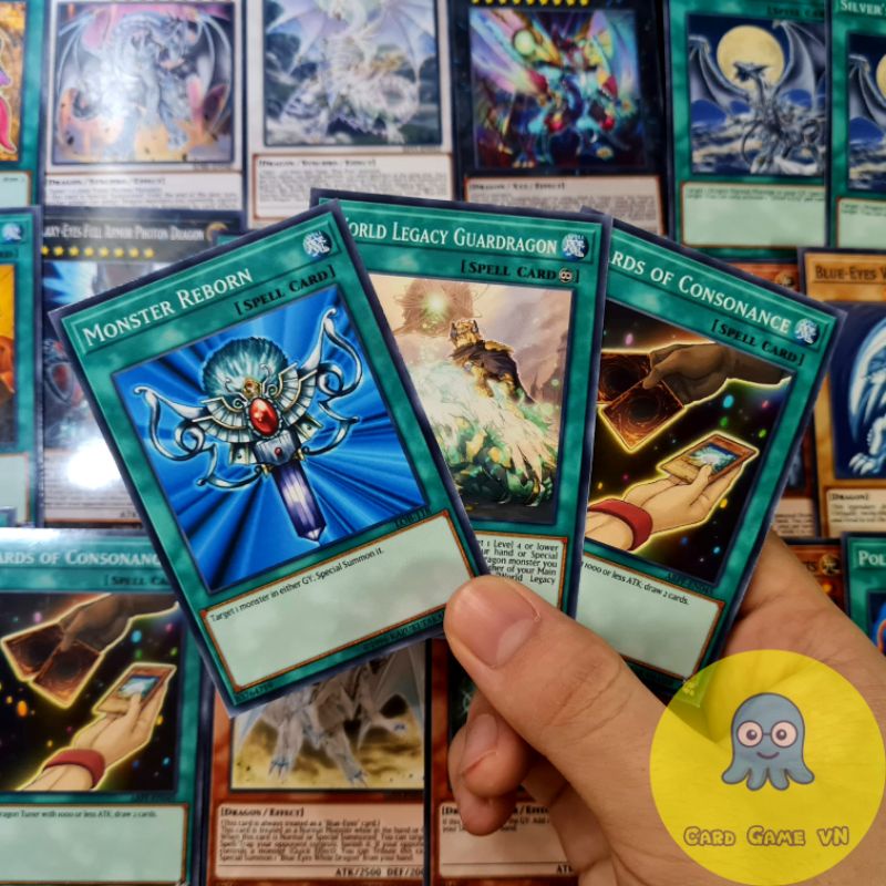 Bài YuGiOh - Bộ 54 lá bài Blue Eyes Meta 2020 Deck - Card Game VN