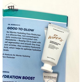 Mini - Kem Dưỡng Ẩm DrRoebuck's No Worries Hydrating Face Moisturizer 15ml