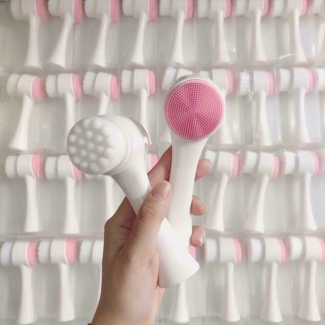 CỌ RỬA MẶT 2 ĐẦU SIÊU SẠCH TIỆN DỤNG