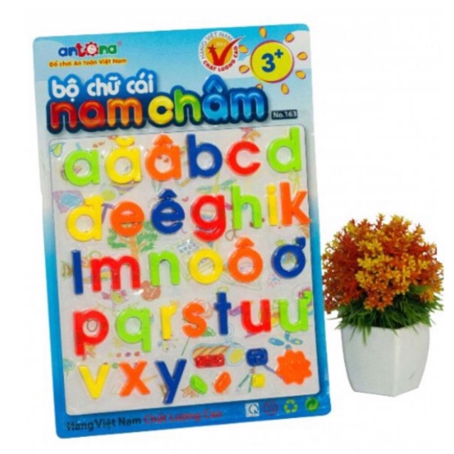 Bộ chữ cái nam châm Antona(chữ thường)