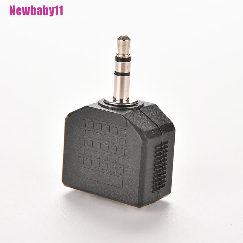 Đầu Chia Âm Thanh Hình Chữ Y 3.5mm 1 / 8 &quot;Thành 2 Ổ Cắm Tiện Dụng