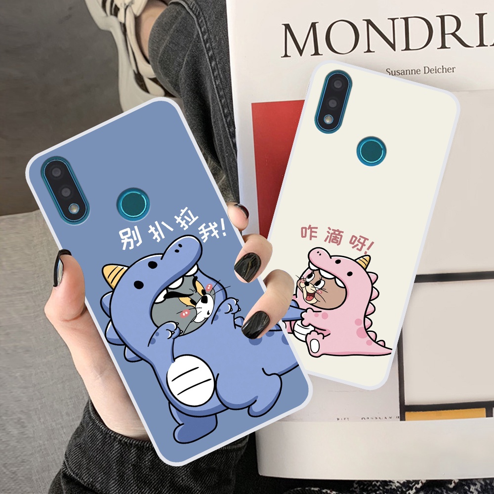 Ốp Vsmart Joy 2 Plus / Joy2+ in hình cặp đôi doremon, hổ, khủng long dễ thương