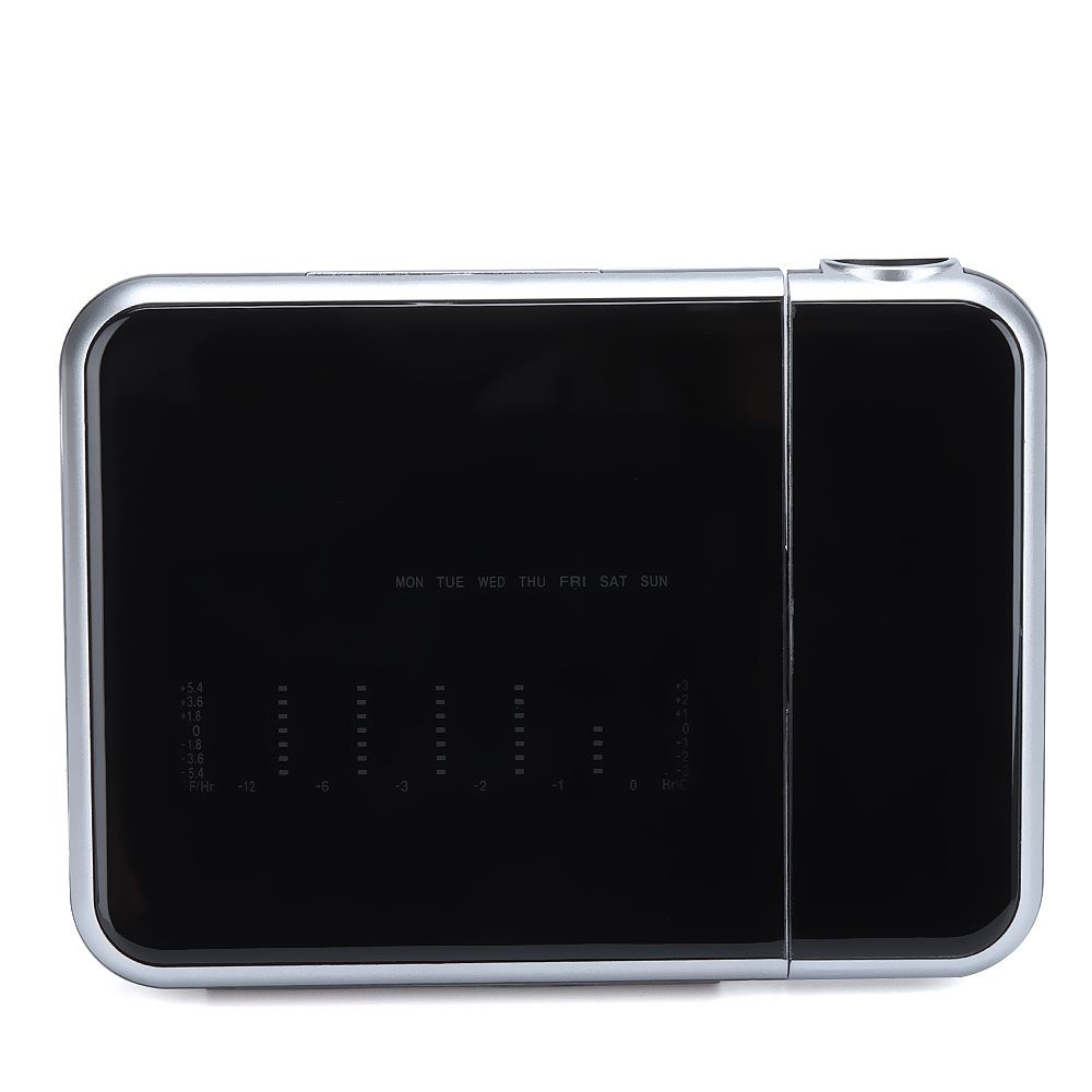 Đồng hồ báo thức chiếu đèn chiếu nhiều màu dùng trang trí phòng ngủ