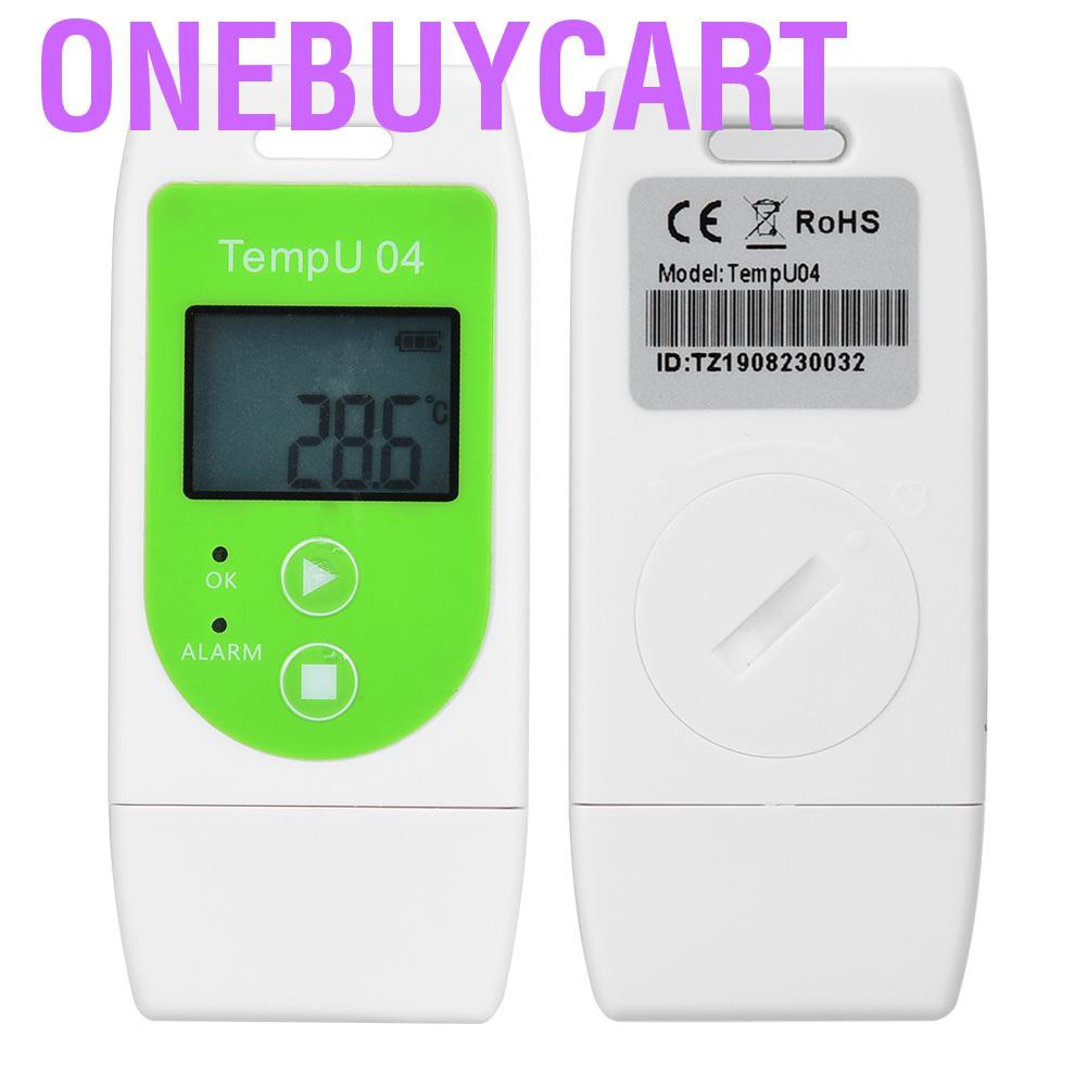 Máy Ghi Dữ Liệu Nhiệt Độ Onebuycart Tempu04 Pdf Usb