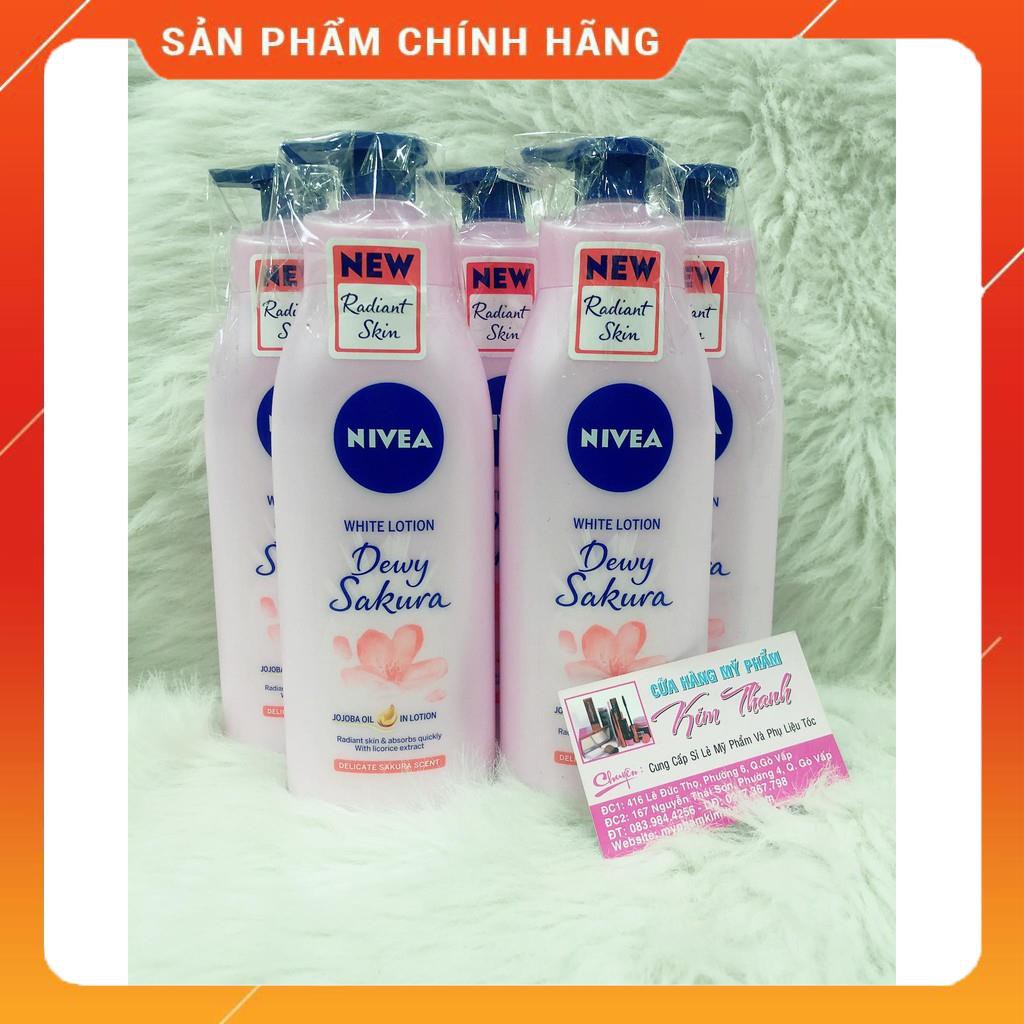 Sữa Dưỡng Thể Nivea Hương Hoa Anh Đào (350ml)