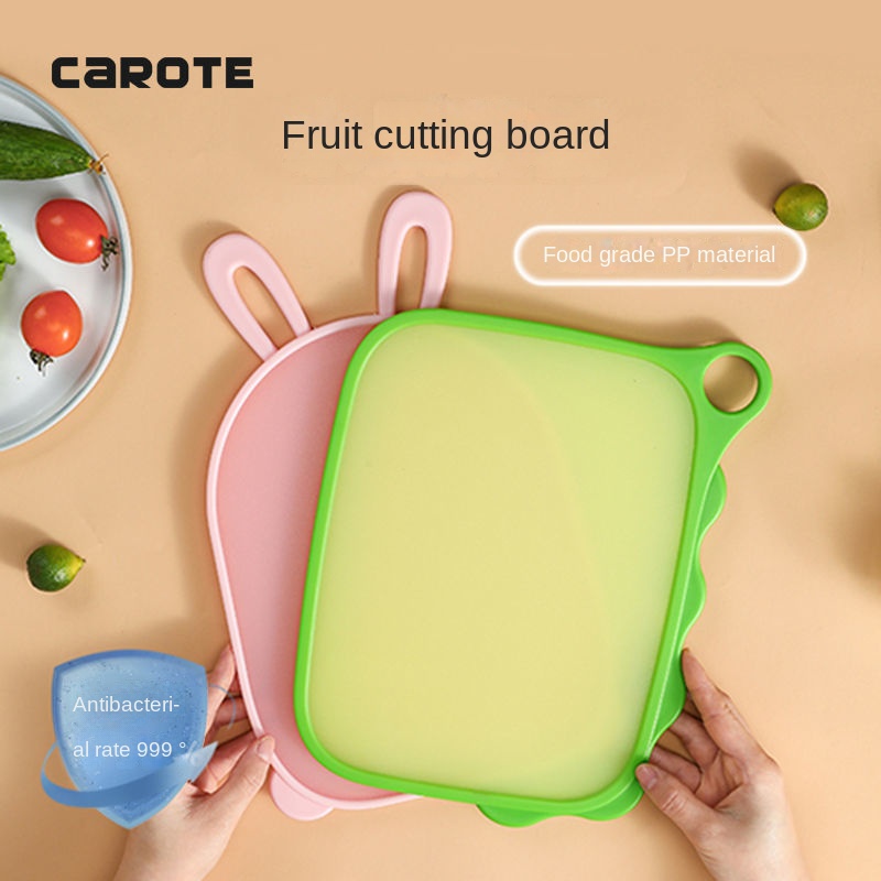 Thớt Hai Mặt Chống Ẩm Mốc Họa Tiết Hoạt Hình Xinh Xắn Dành Cho Bé