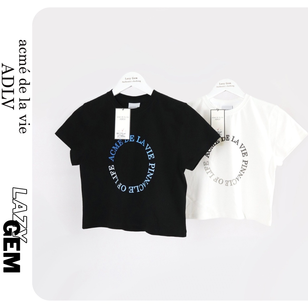 Áo Thun ADLV Logo Vòng Tròn - Chính Hãng 100% KOREA