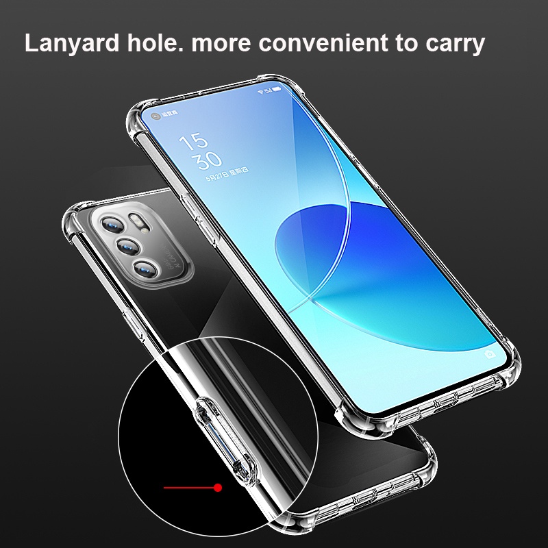 Ốp Điện Thoại Cho OPPO Reno 7 4G 5G Pro SE 6 6Z 5 4 3 Pro 5G 4G A94 A74 A54 A93 A73 A53 A92 A72 A52 A16 A15 A15s