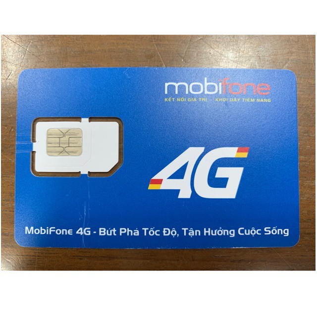 Sim trắng Mobifone 4G tự thay tại nhà