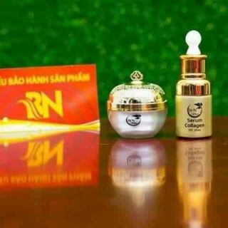 Combo Serum collagen và kem face BN White