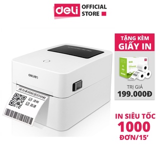 Mua Máy In Nhiệt Deli Cao Cấp Chính Hãng - In Đơn Hàng  Tem Mã Vạch  Hóa Đơn  Bill TMĐT - Kết Nối USB - DL-750W