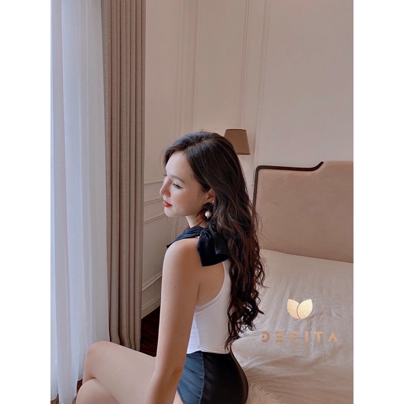 Bikini liền mảnh lệch vai sang chảnh(ảnh thật) | BigBuy360 - bigbuy360.vn