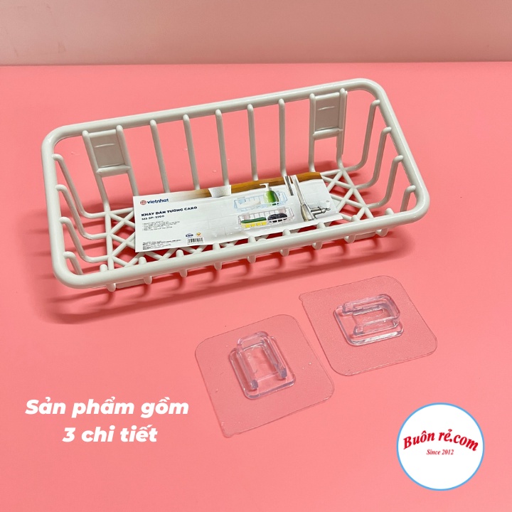 Combo 3 Khay caro dán dường Việt Nhật , Khay đựng đồ nhà tắm nhà bếp đa năng -Buôn rẻ 01644
