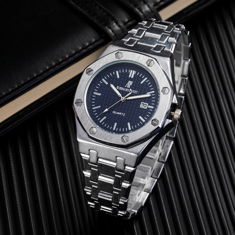 Đồng Hồ Đeo Tay AUDEMARS Bằng Thép Không Gỉ Thiết Kế Đơn Giản Thời Trang Cho Nam