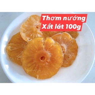 Thơm nướng xắt lát túi zip 100g