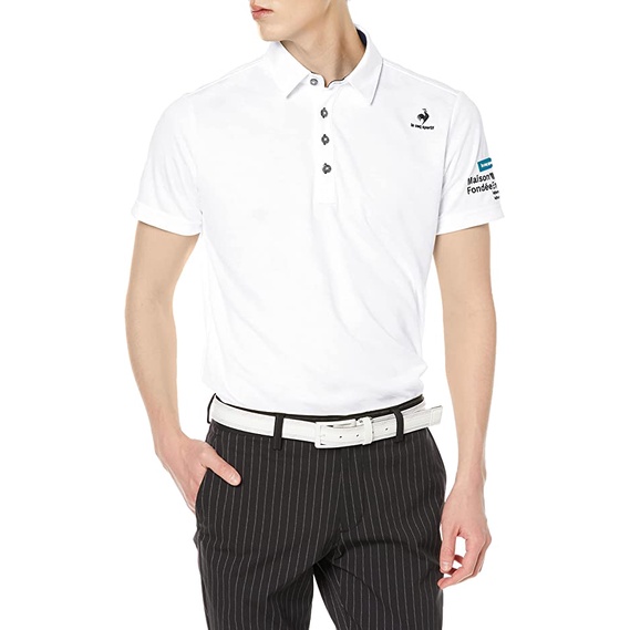 Áo Polo Thể Thao Le Coq Golf Nam QGMTJA15-WH00