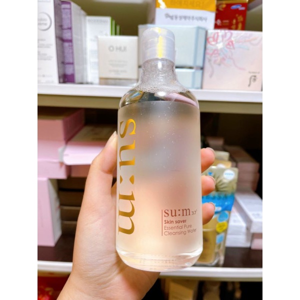 Nước tẩy trang Sum làm sạch sâu đa tính năng Su:m37  dung tích 400ml date 2025