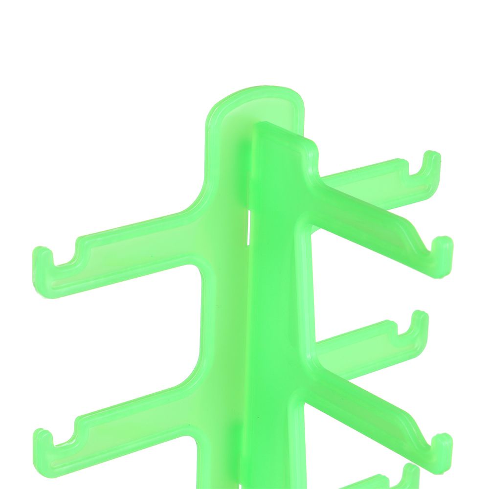 Giá đỡ trưng bày mắt kính nhựa nhiều màu tiết kiệm không gian