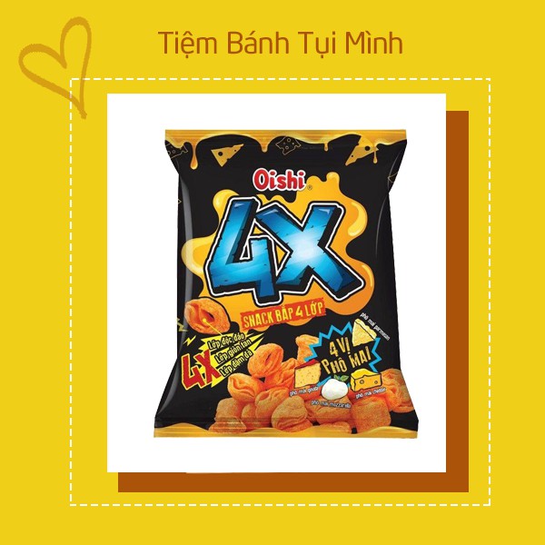 (Bim Bim) Bánh 4X bắp 4 lớp