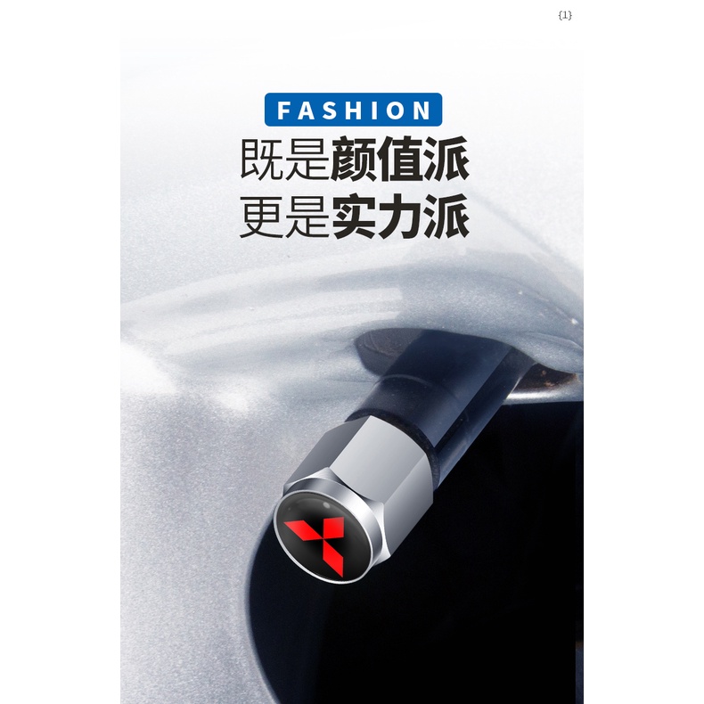 Bộ 4 Nắp Van Bánh Xe Hơi Mitsubishi