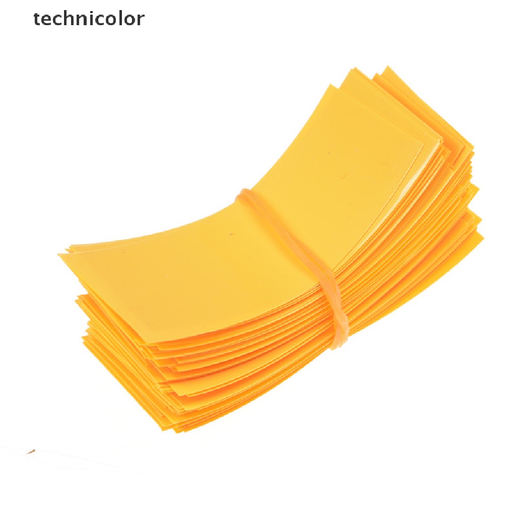 Set 100 Tấm Bọc Pin 18650 Bằng PVC Cách Nhiệt Cắt Trước