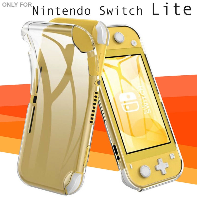 Ốp nhựa TPU/Miếng bảo vệ màn hình trong suốt chất lượng cao cho máy chơi game Nintendo Switch Lite