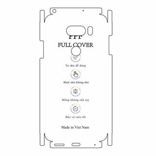 Dán dẻo PPF LG V30 mặt sau và viền