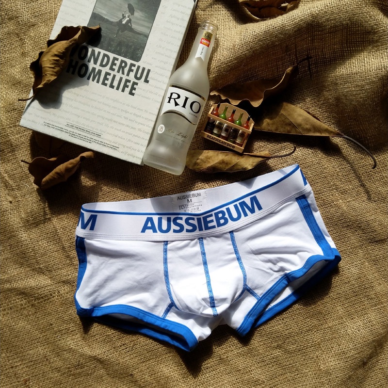 [free ship 50k + che tên đơn hàng] quần lót nam, quần lót boxer thun cotton au thời trang trẻ trung (hình chụp tại shop)