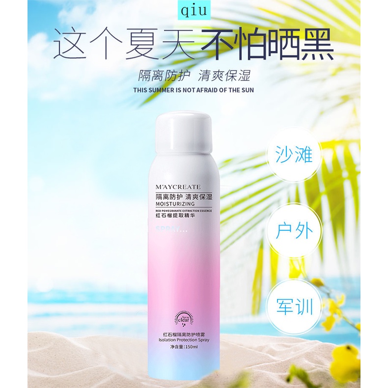 Set 2 bình xịt chống nắng làm trắng da mặt và cổ | BigBuy360 - bigbuy360.vn