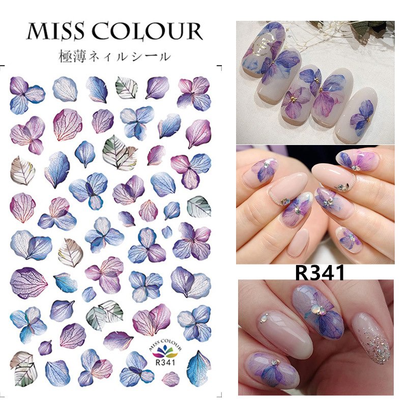 Nail Sticker Phong Cách Mới Nhất 2021 Với Hình Mẫu Đẹp Quý Phái - Dán Trang Trí Móng Tay Cực Đẹp