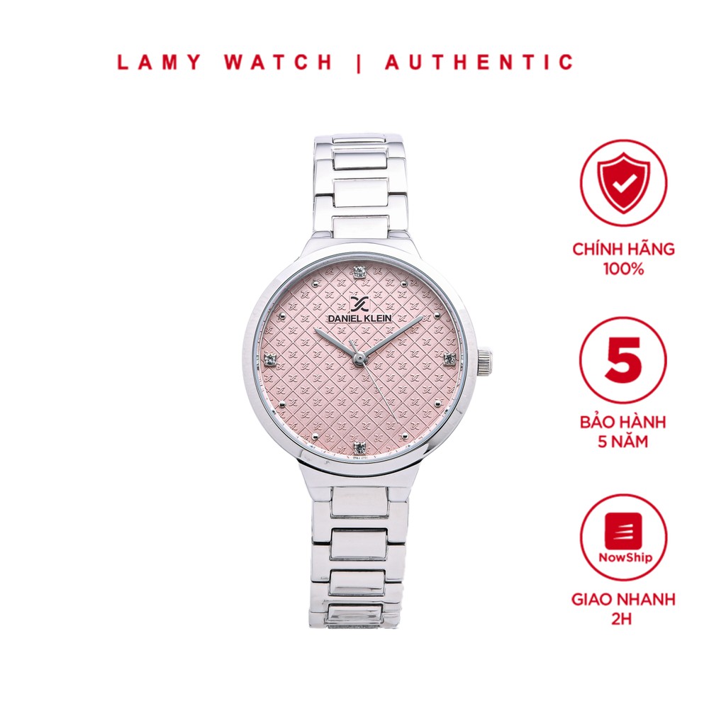 Đồng hồ nữ Daniel Klein Premium Ladies Demi Silver Rose DK5292 - Lamy watch