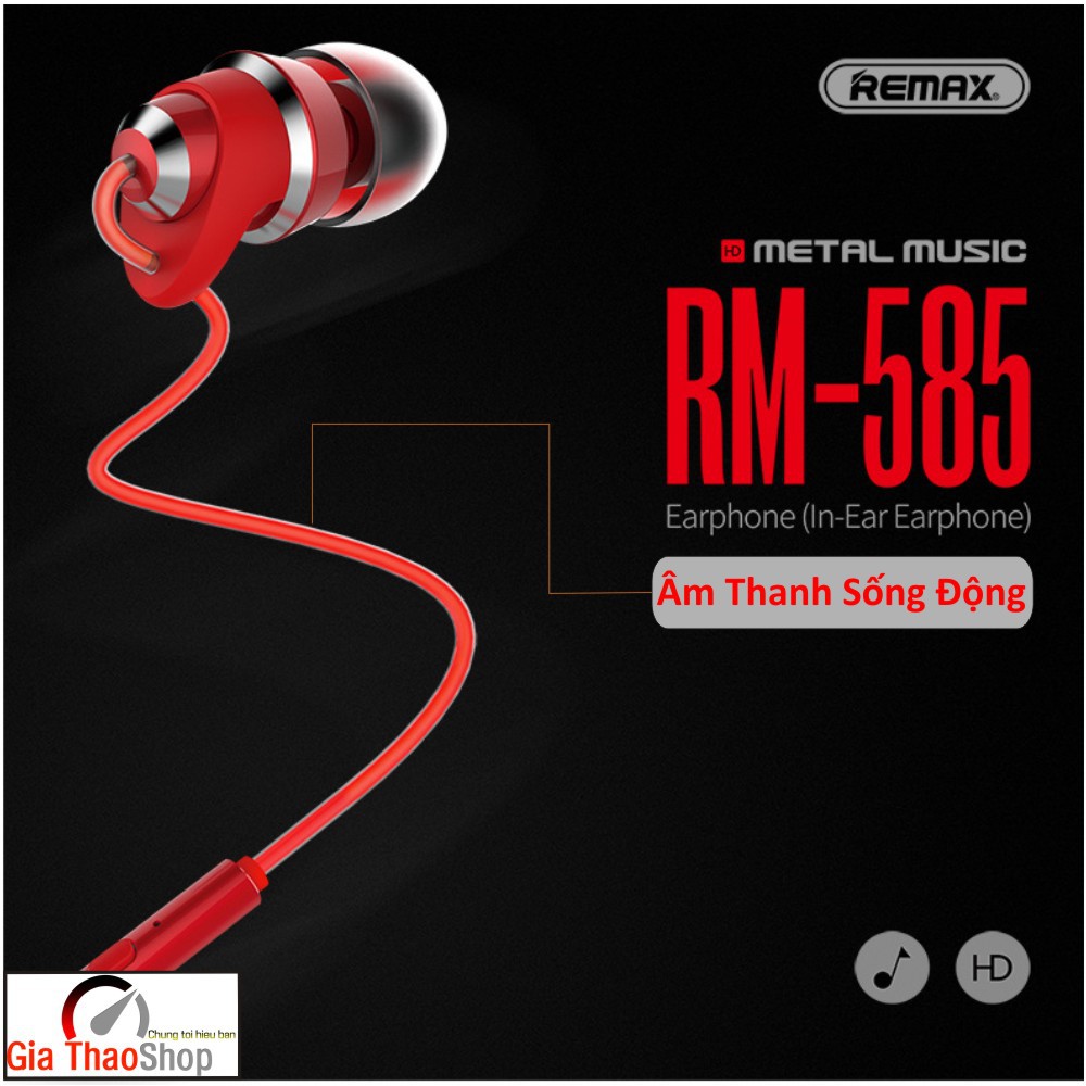 Tai nghe Remax RM-585