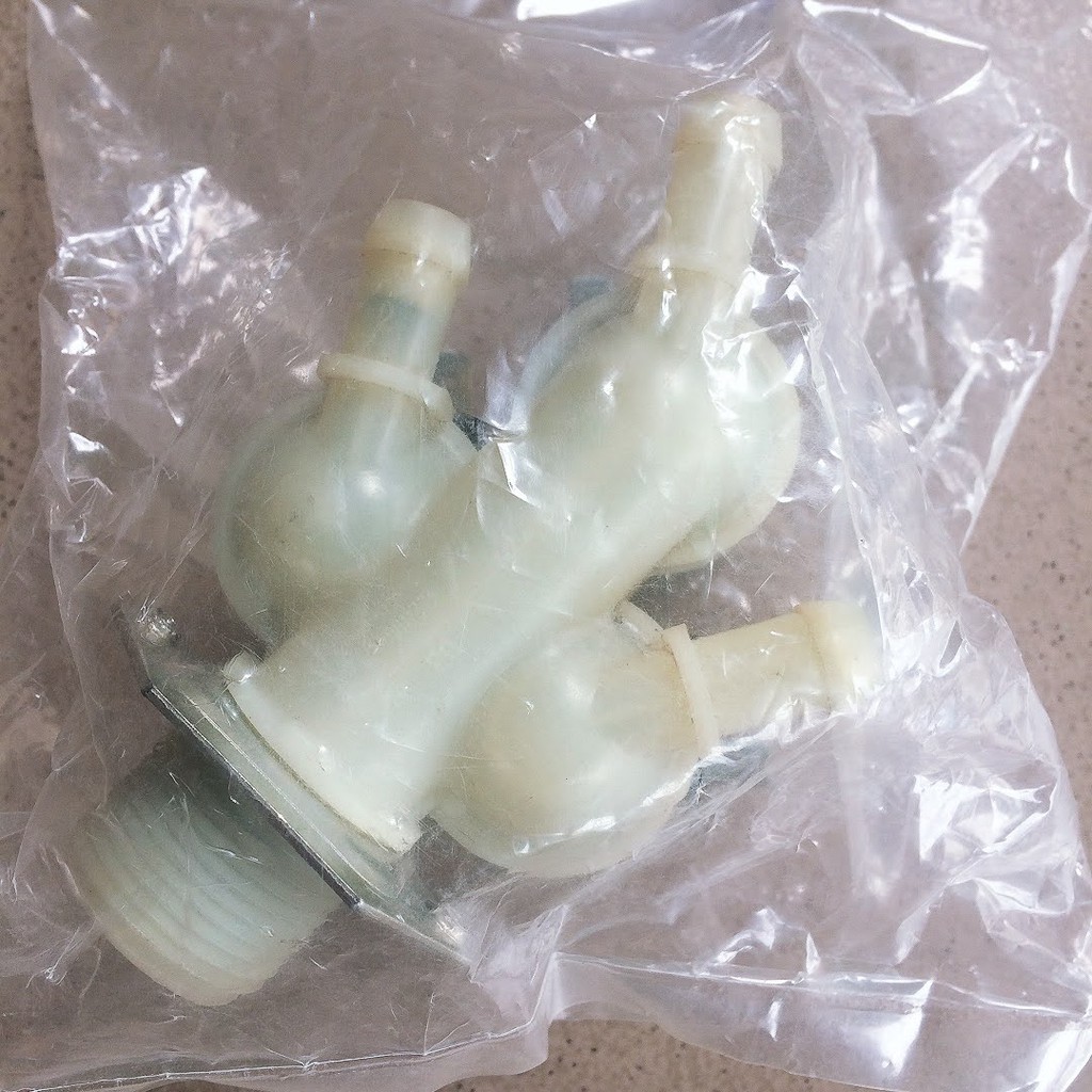 Van cấp nước ba cổng máy giặt Samsung/ LG đa năng 3 cửa [FREESHIP] Van cấp 3 cổng đa năng