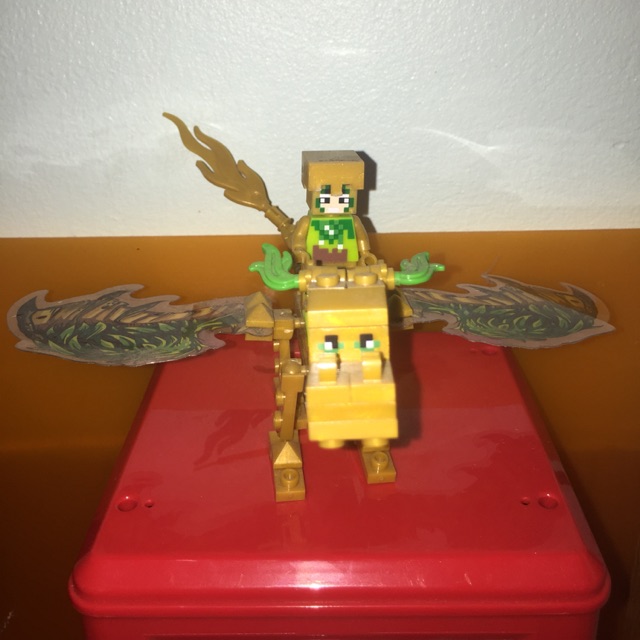mô hình lego rồng minecraft