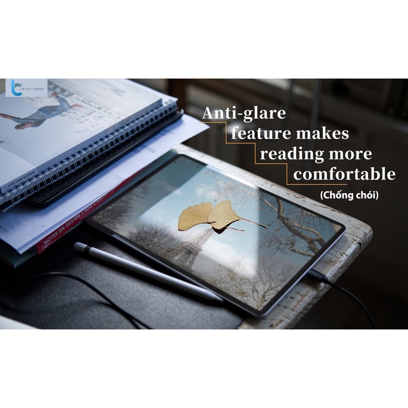 Dán màn hình Nhật Paper Like Benks cho ipad Pro M1 11inch/12.9 inch/iPad Air 4/ iPad Pro