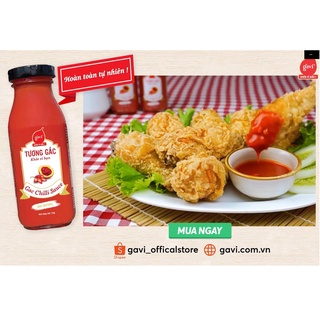 Tương ớt gấc gavi, thay thế tương ớt , sản phẩm organic,tương ớt chấm hải sản, tương ớt cay, chấm gỏi cuốn siêu ngon