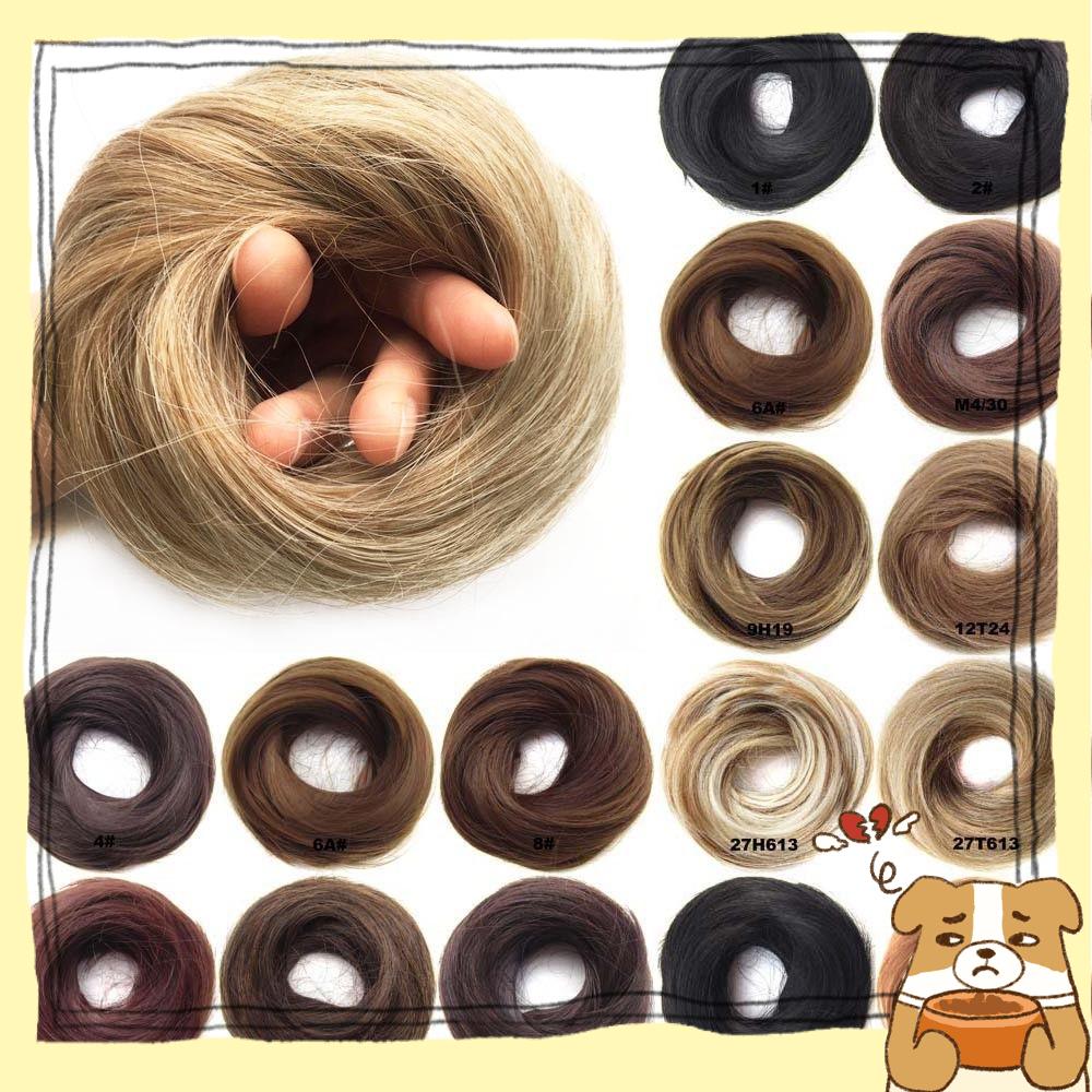 Búi Tóc Giả Bằng Sợi Tổng Hợp Co Giãn Chịu Nhiệt Cao